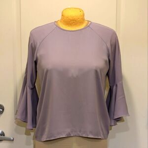 $5 Item! EUC Forever 21 XL Lilac Ruffle Sleeve Blouse
